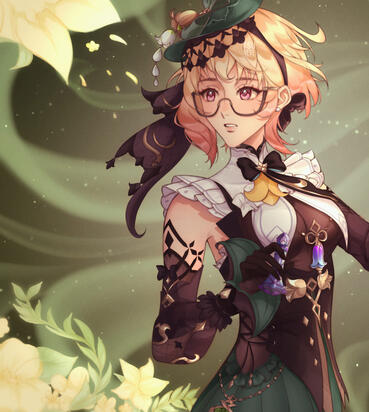 half body + background - £75